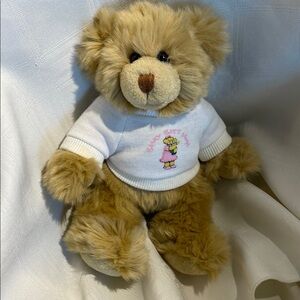 Build-A-Bear Small Plush Teddy Bear with T-Shirt “Beary Best Mom”
